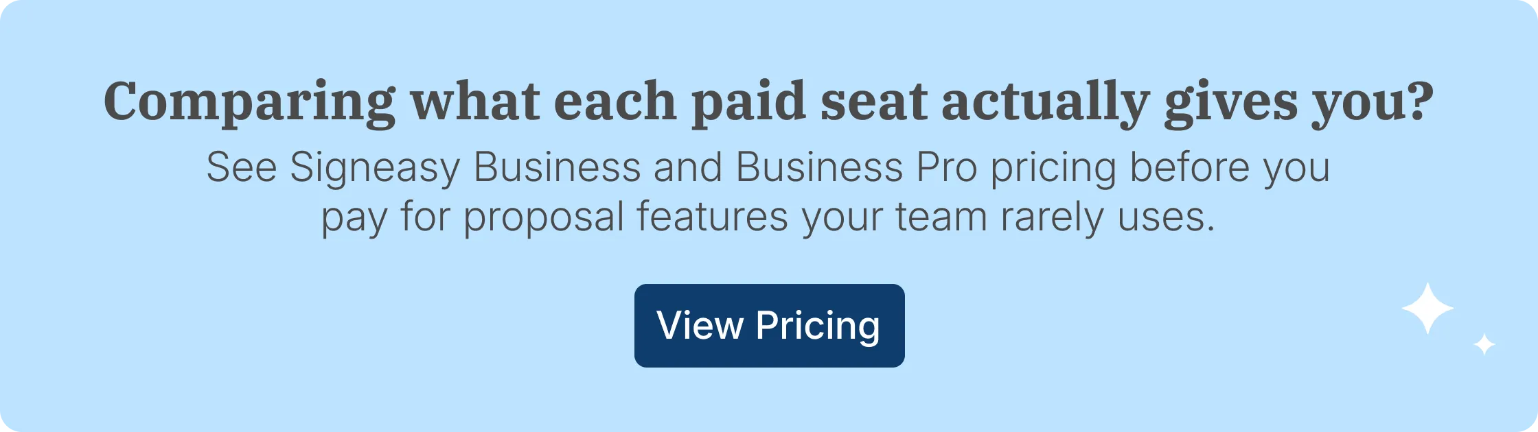Comparing what each paid seat actually gives you