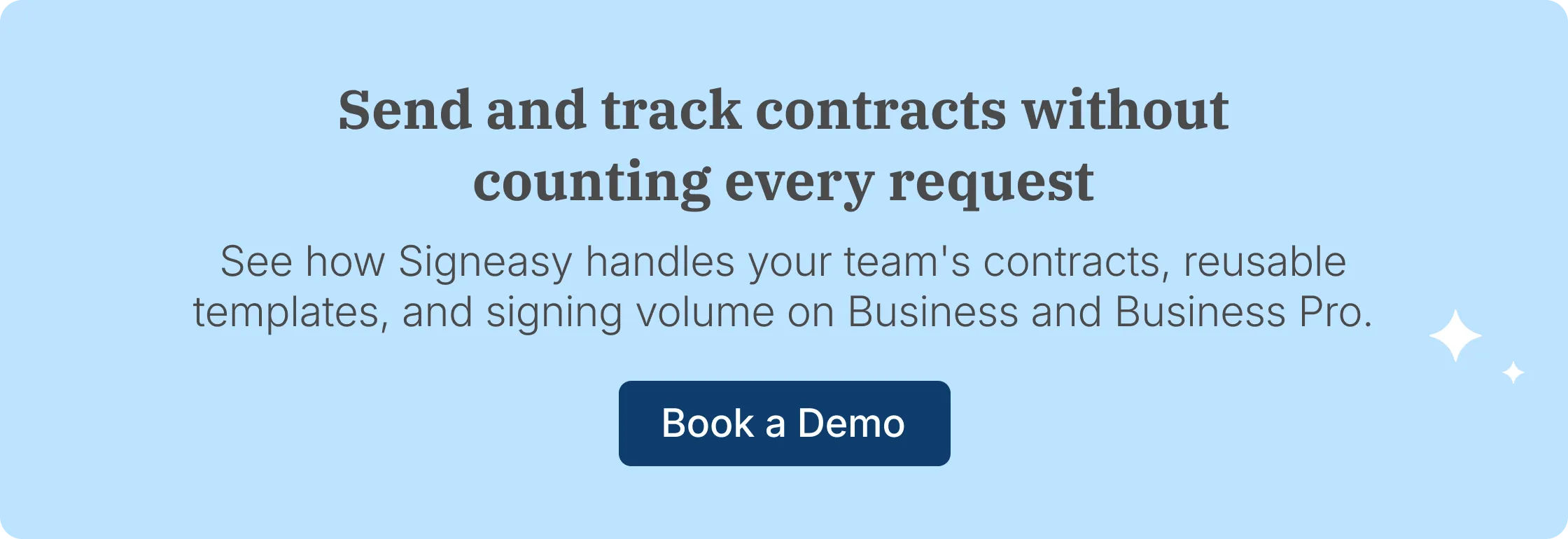 Signeasy signing workflow from pending request to completed contract