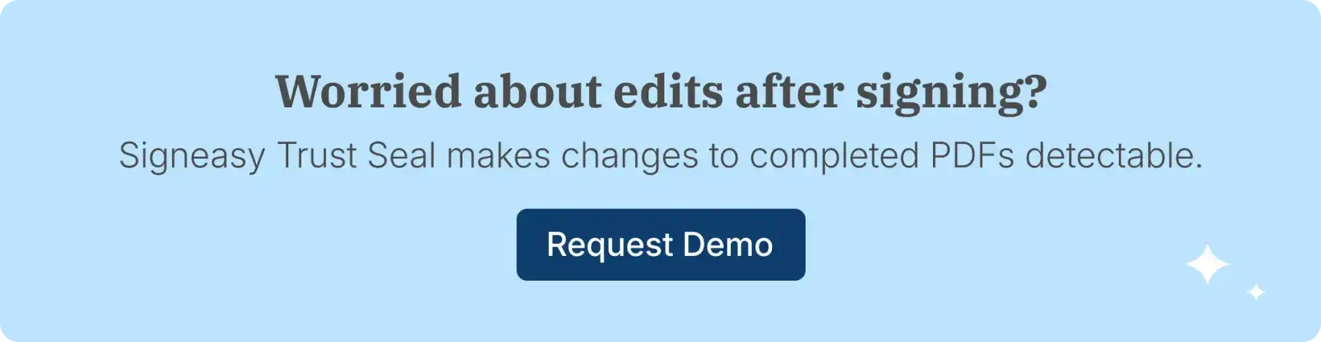Signeasy eSignature software for signing and managing business documents