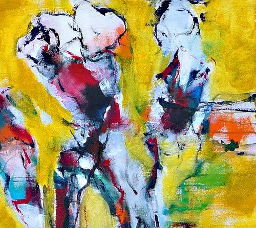 © Heinz Felbermair Ohne Titel 2019 Mischt. Lw. Ausschnitt