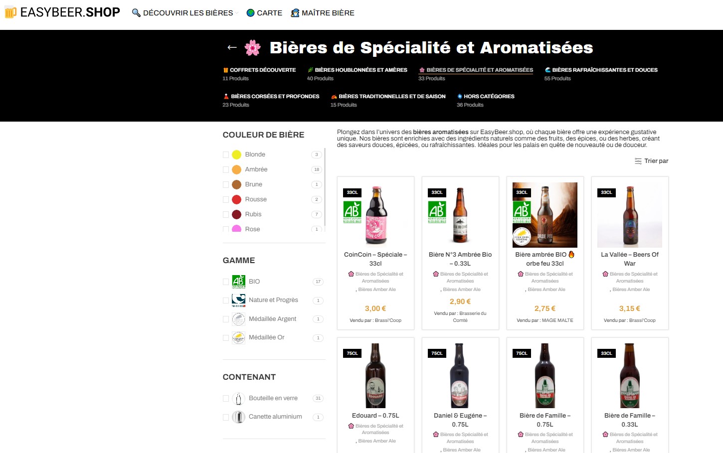 Easybeer.shop, marketplace de bières artisanales
