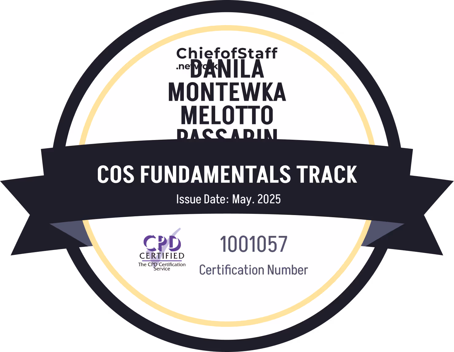 Chief of Staff Fundamentals Track (Danila Montewka Melotto Passarin)