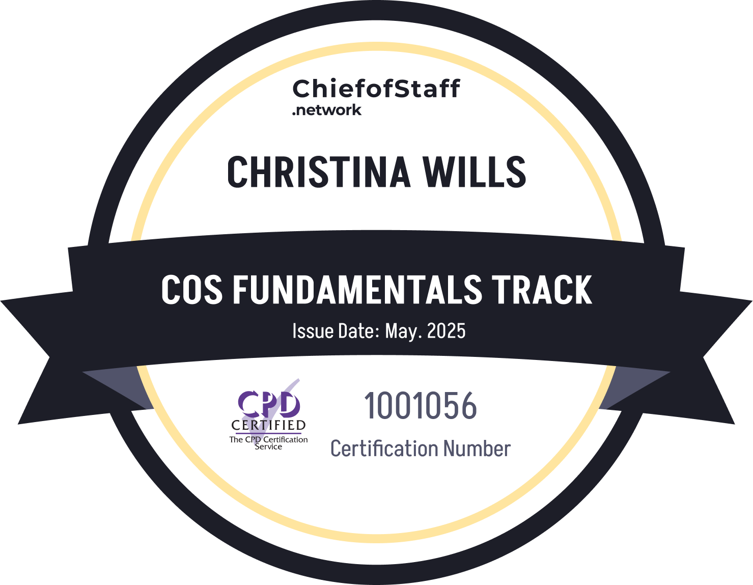 Chief of Staff Fundamentals Track (Christina Wills)