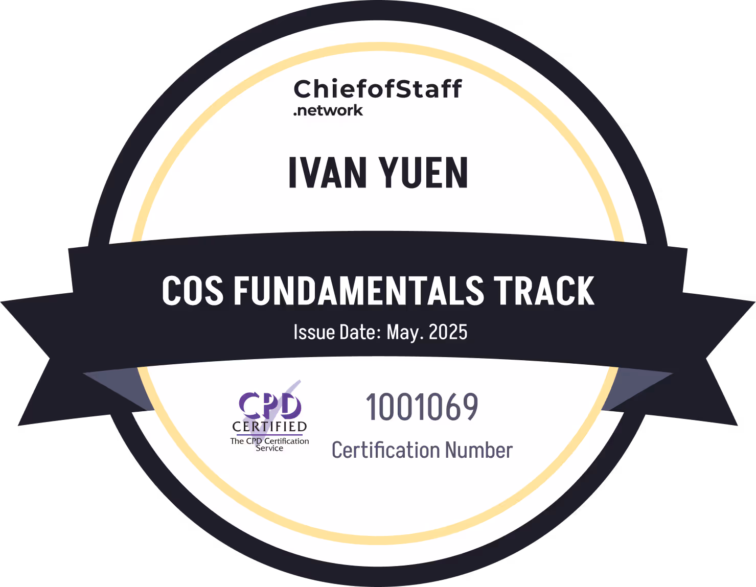Chief of Staff Fundamentals Track (Ivan Yuen)