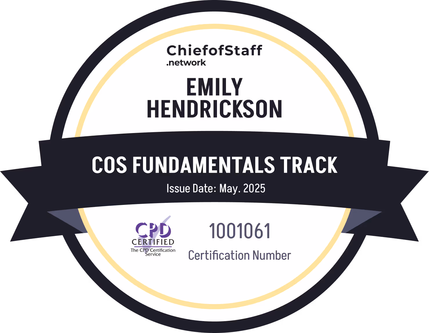 Chief of Staff Fundamentals Track (Emily Hendrickson)