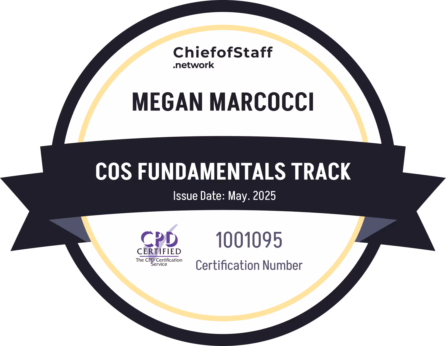 Chief of Staff Fundamentals Track (Megan Marcocci)