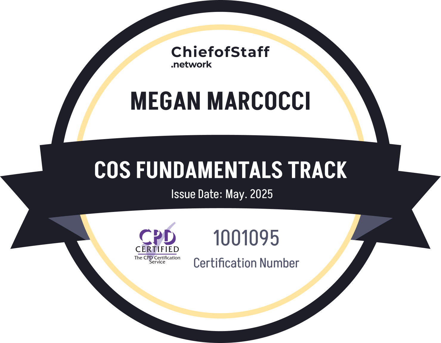 Chief of Staff Fundamentals Track (Megan Marcocci)