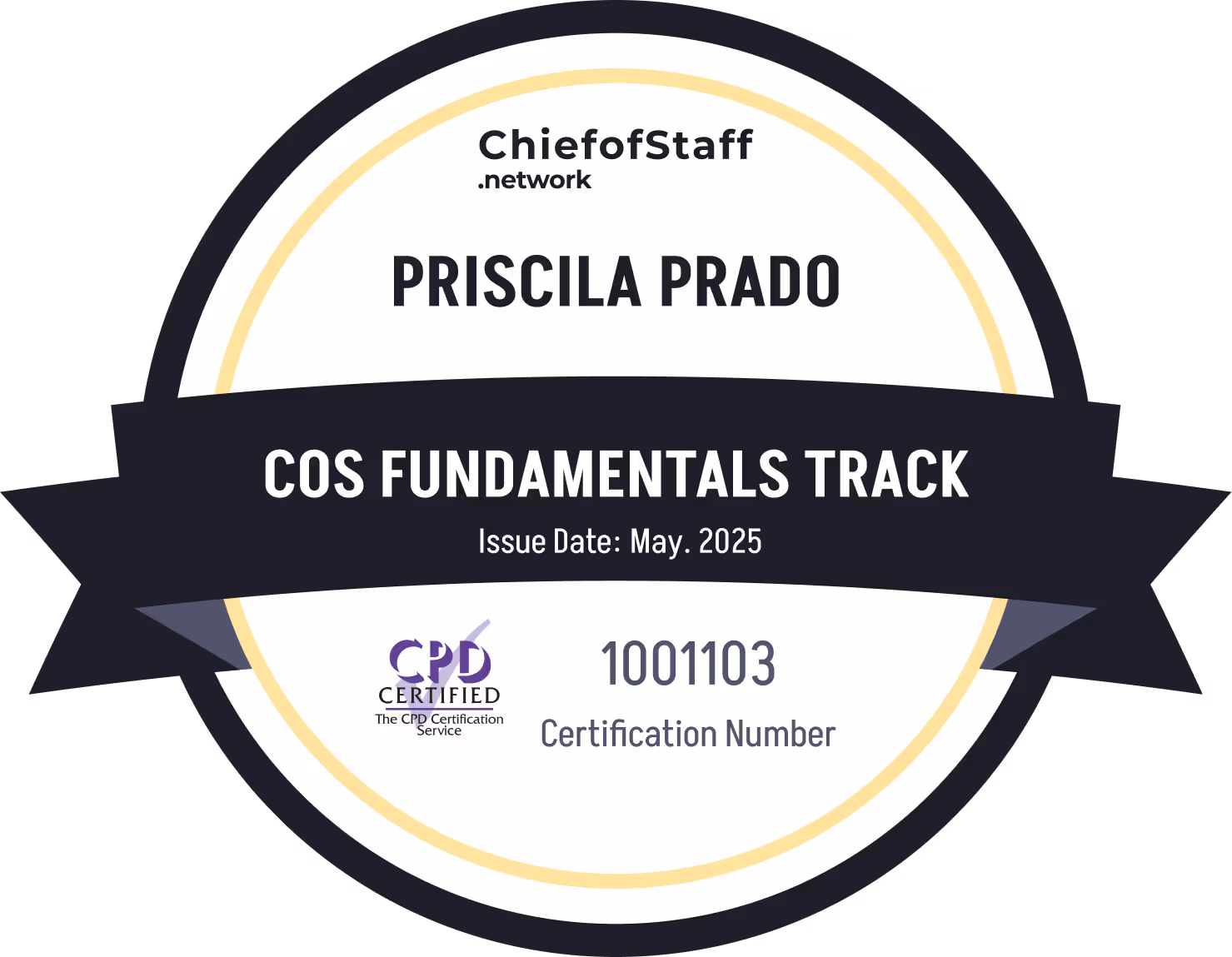 Chief of Staff Fundamentals Track (Priscila Prado)