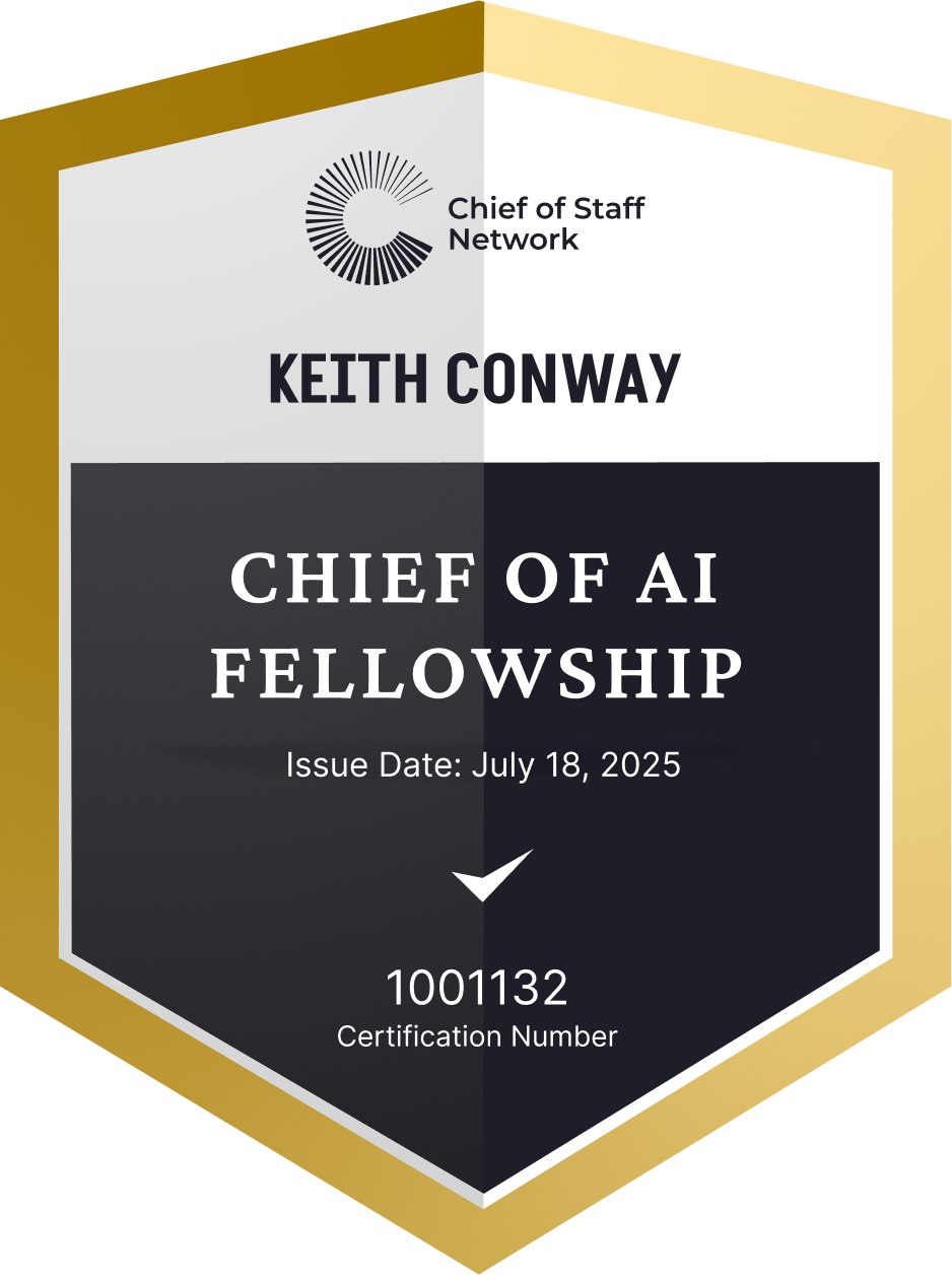 Chief of AI Fellowship (Keith Conway)
