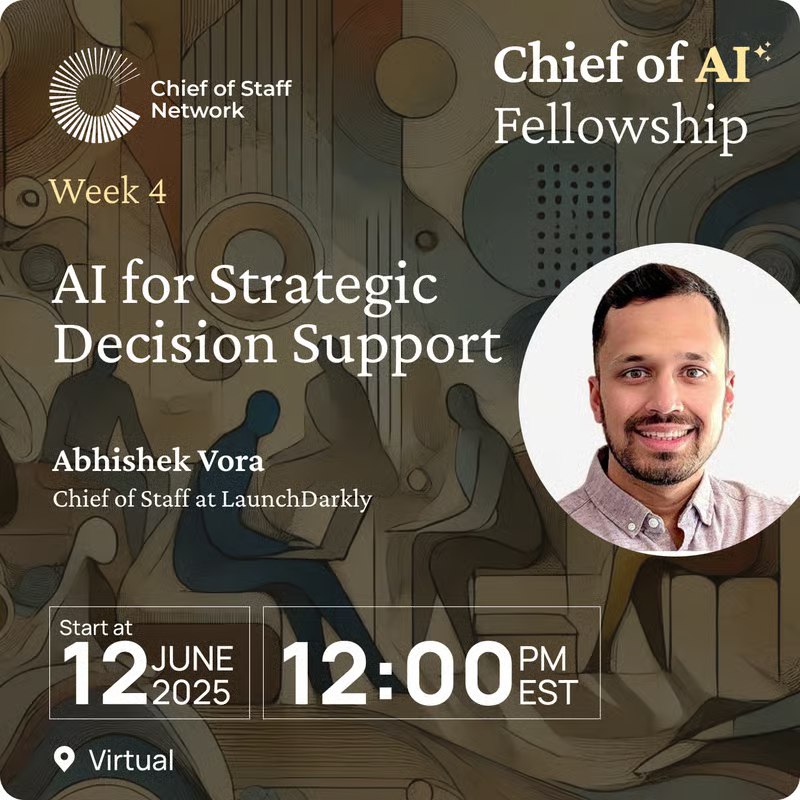 AI for Decision-Making & Business Intelligence
