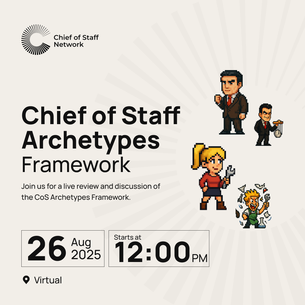 Chief of Staff Archetypes Framework
