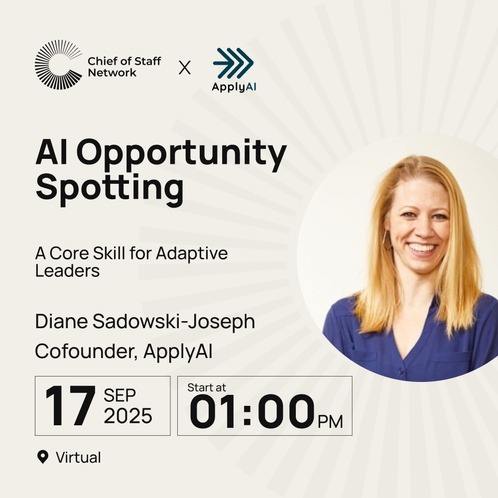 AI Opportunity Spotting: A Core Skill for Adaptive Leaders