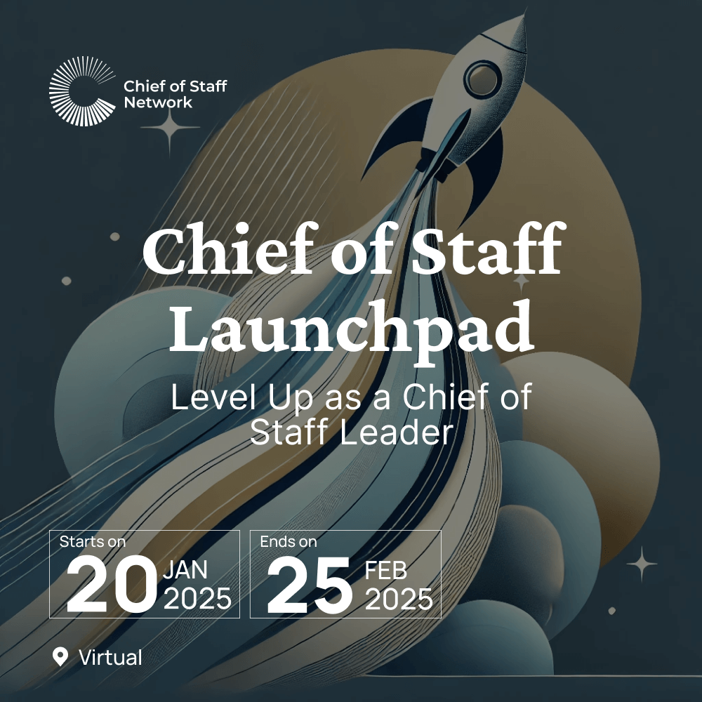 Chief of Staff Launchpad (Jan 2026 Cohort)