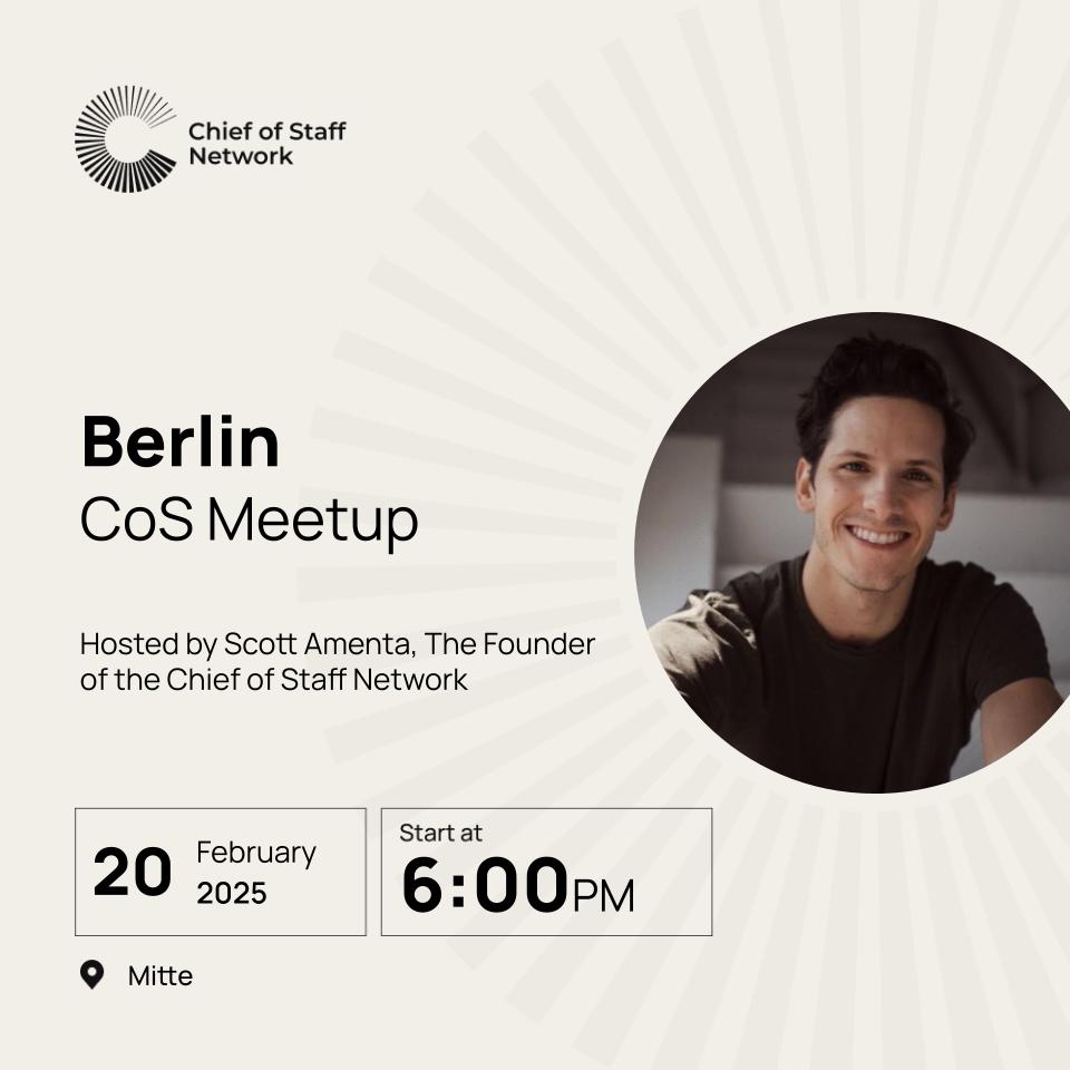 Berlin CoS Meetup (Feb 20)