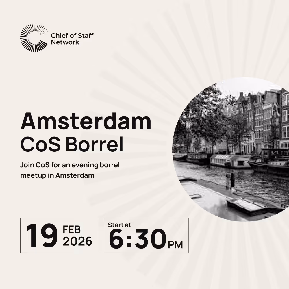 Amsterdam CoS Borrel (Feb 19)
