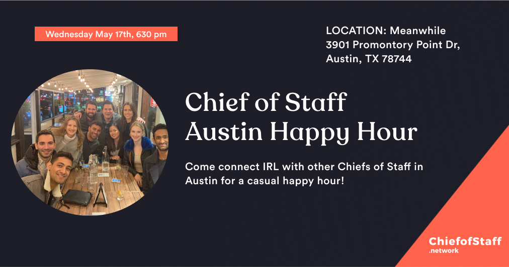 CoS ATX HH (May 17th)