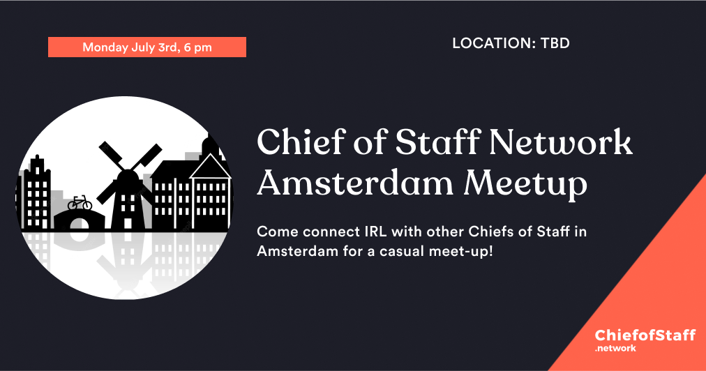 Amsterdam CoS HH (July 3rd)