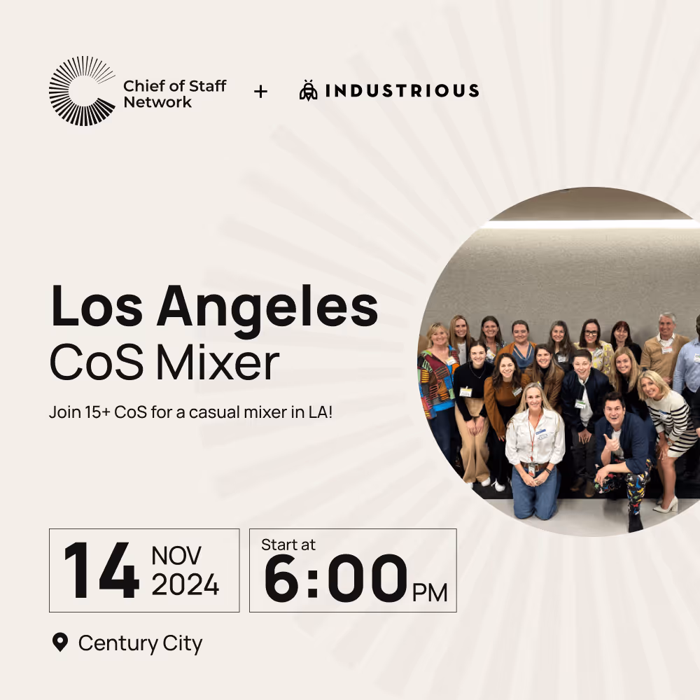 LA CoS Mixer (Nov 14)