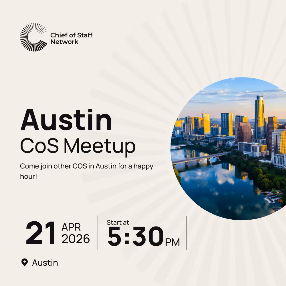 Austin CoS Happy Hour (4/21)