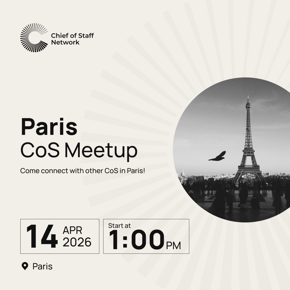 Paris CoS Meetup (Apr 14)