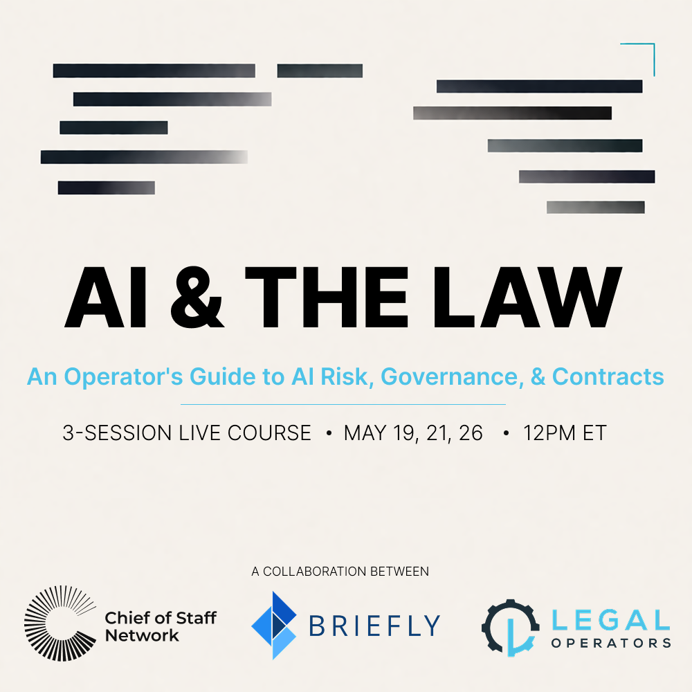 AI & The Law: Know Enough to Be Dangerous