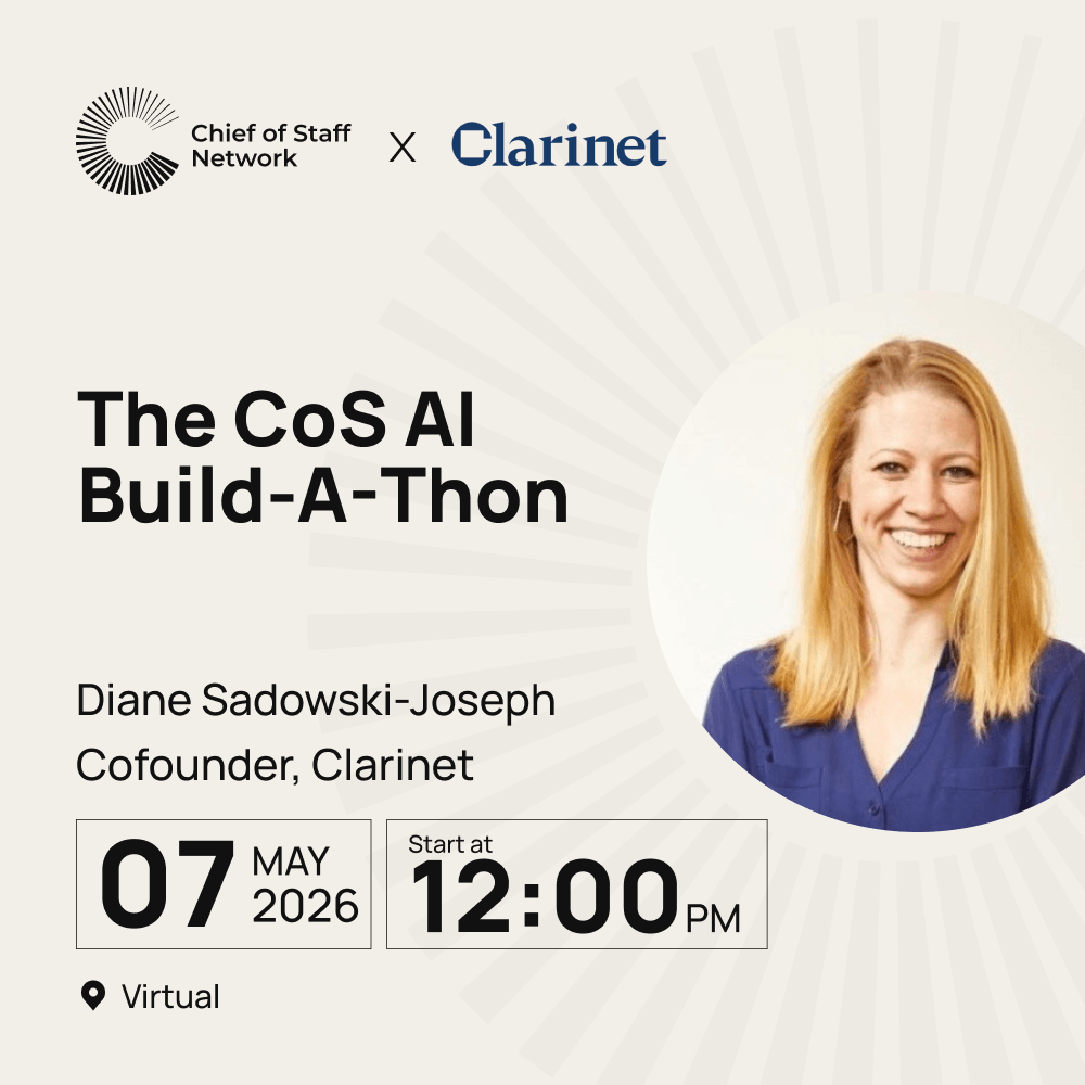 The CoS AI Build-A-Thon