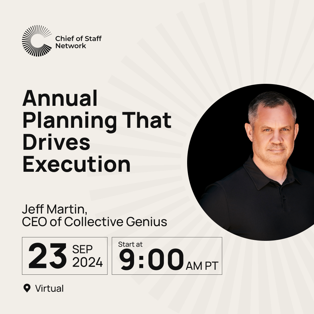 Annual Planning That Drives Execution