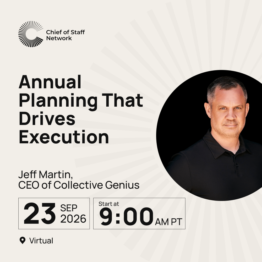 Annual Planning That Drives Execution
