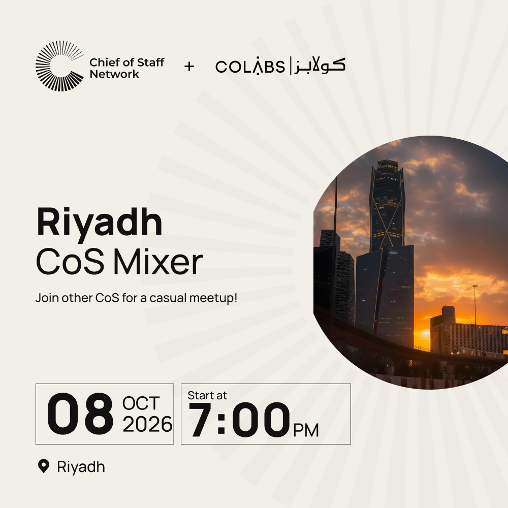 Riyadh Chief of Staff Mixer
