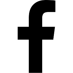 A facebook logo used as a link.