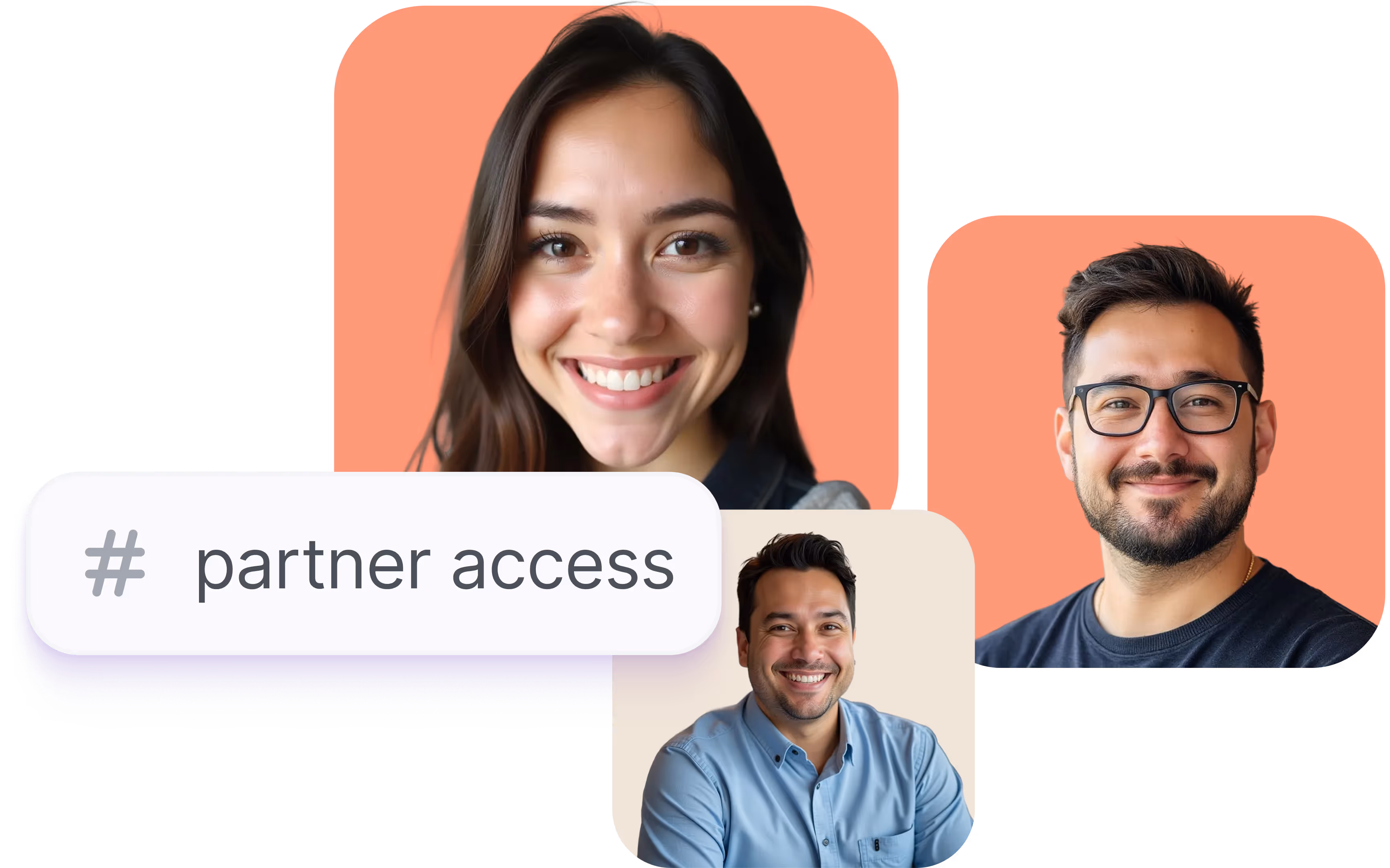 People connect teams from outside