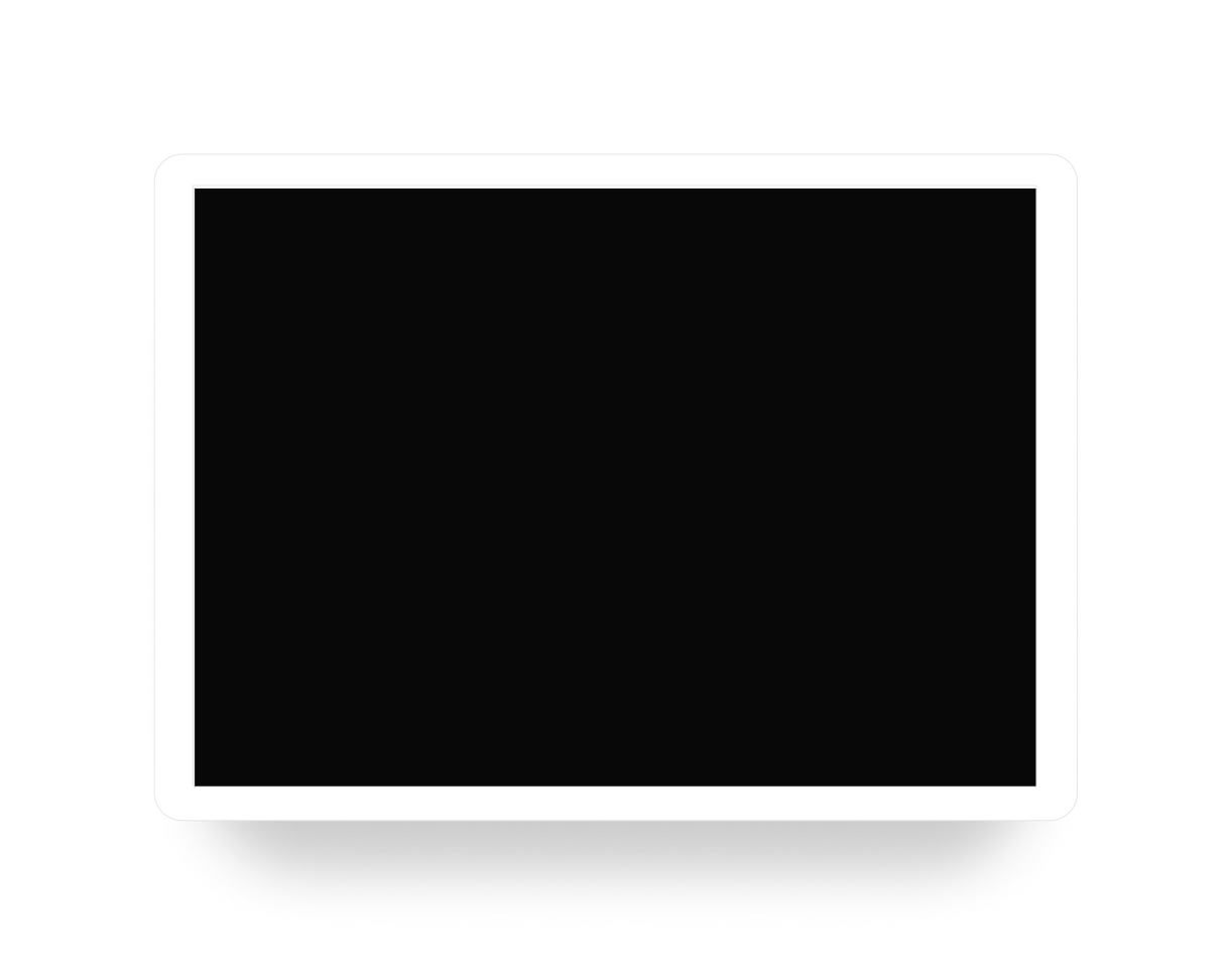 A mockup of the Guide website