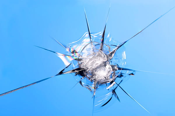Chipped or damaged glass?