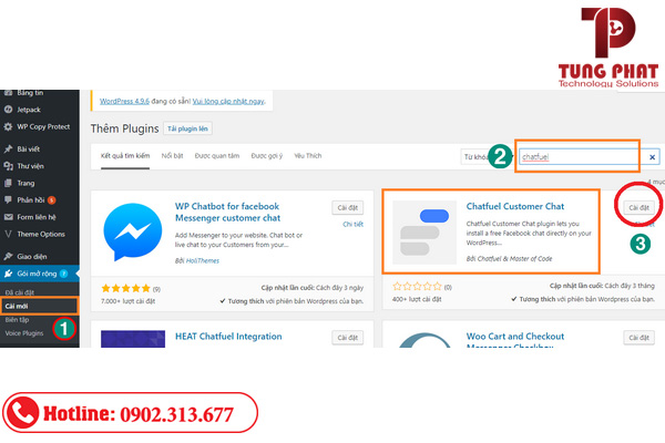 Cách tạo chatbox cho website với plugin chatfuel