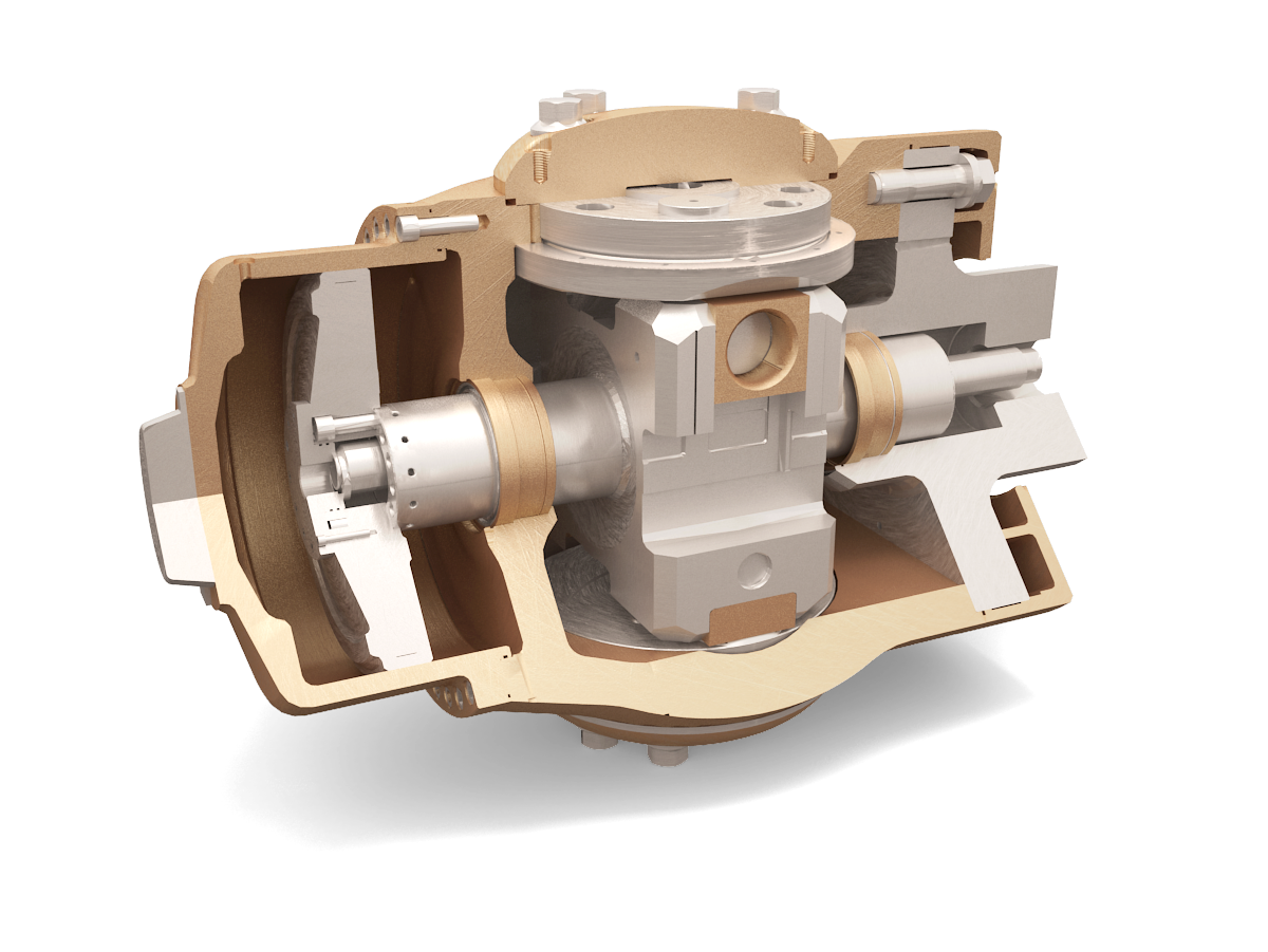 Brunvoll ECP propeller hub mechanism