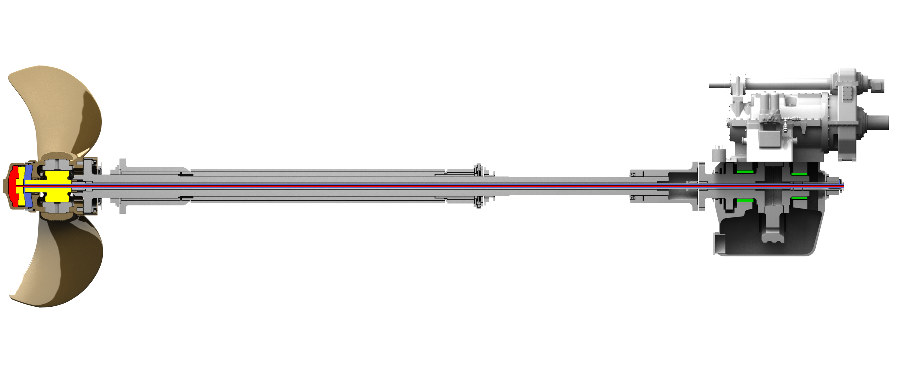 Brunvoll ECP Propeller system with hub servo