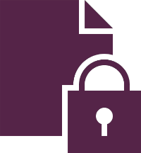 Secure Document Icon