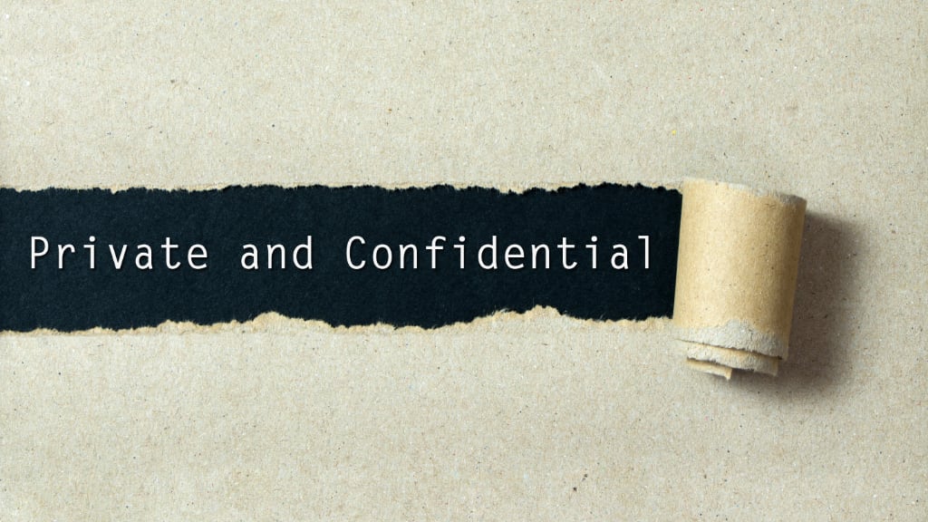Private and Confidential