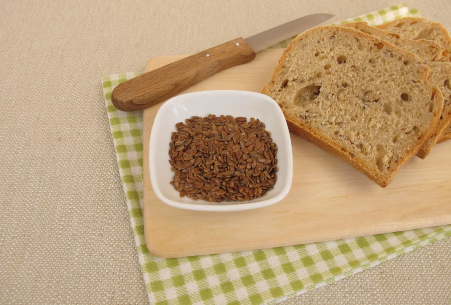 flaxseed bread low GI