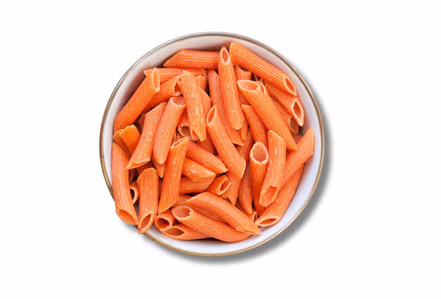 3. Red lentil pasta low GI food
