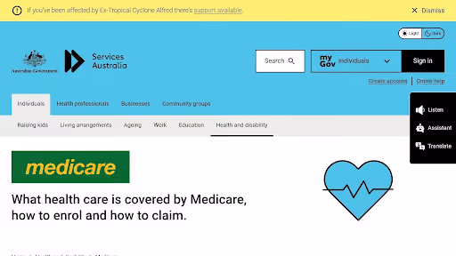 medicare australia