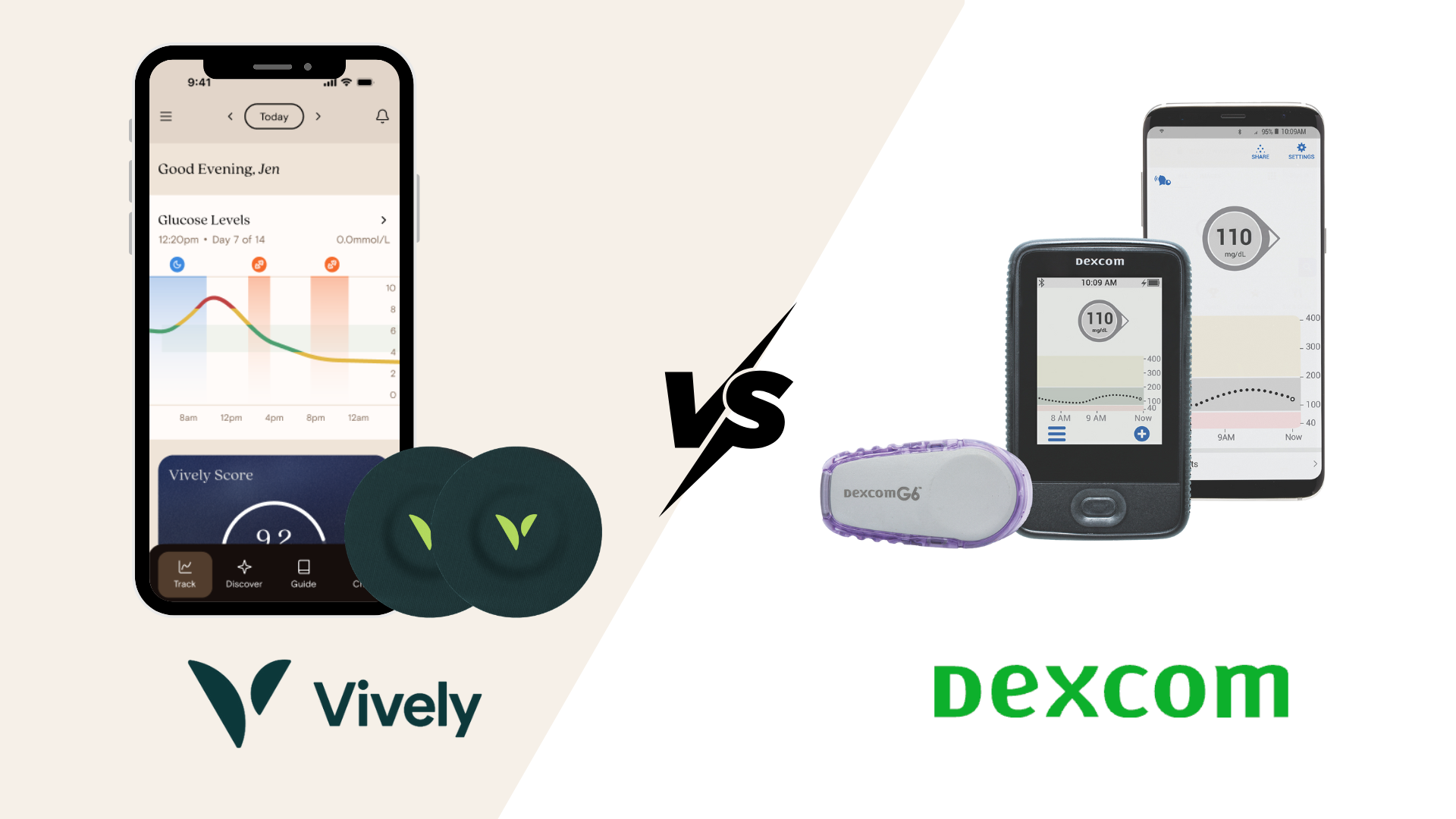 Comparison of Dexcom G6 and Vively CGM Program