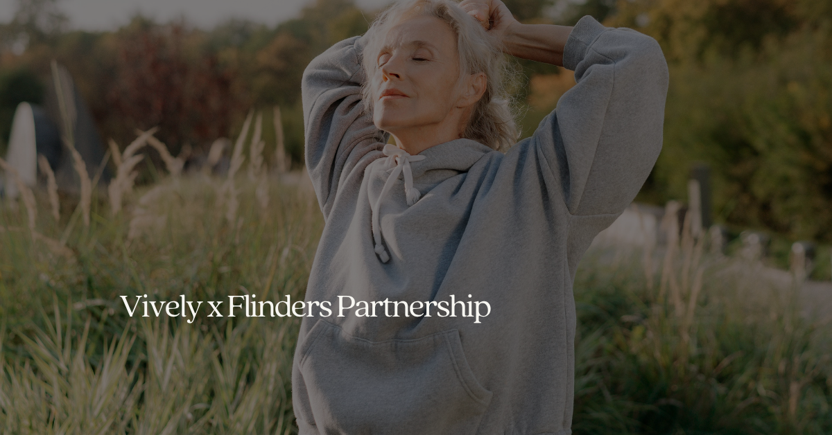 Vively Partners with Flinders University in Post-Menopausal Health Research