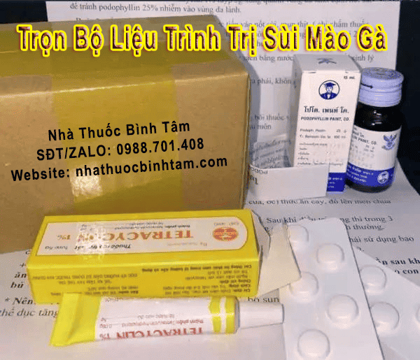 Thuốc đặc chữa bệnh sùi mào gà