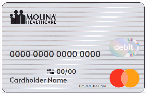 New Molina Grocery Debit Card for 2021!