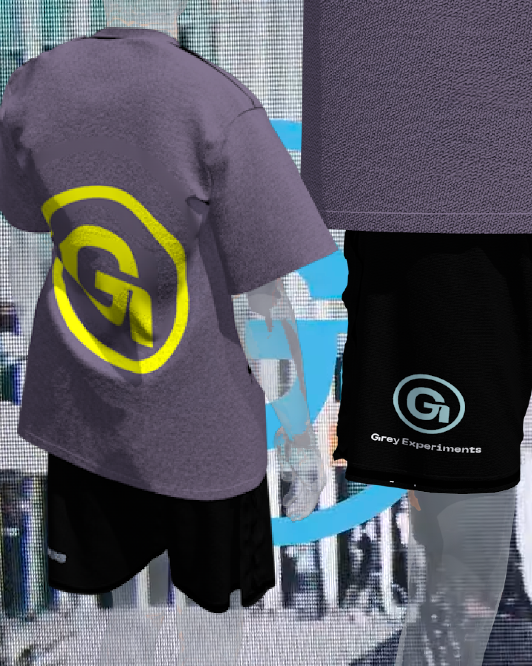 Bold 3D digital garment from Grey Experiments expressing individuality and innovation