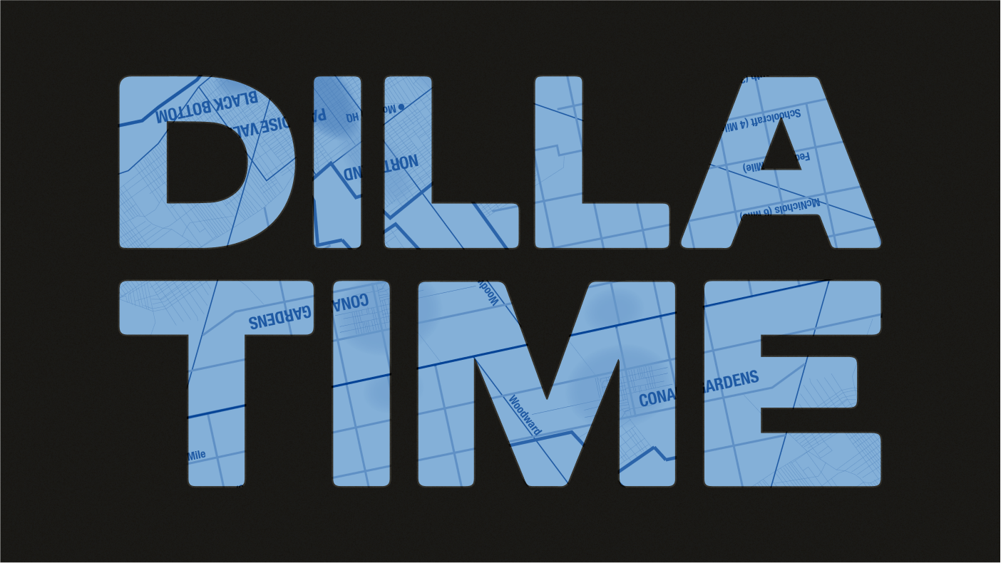 Dilla Time deck outro slide honoring the legacy of producer J Dilla