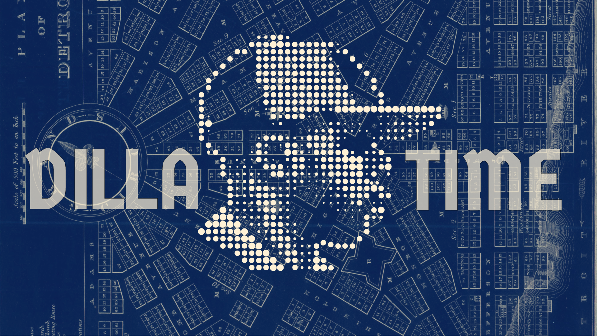 Dilla Time documentary deck opening page celebrating the legendary producer