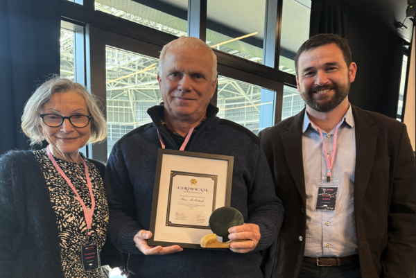Industry stalwart Ian McIntosh honoured for decades of service
