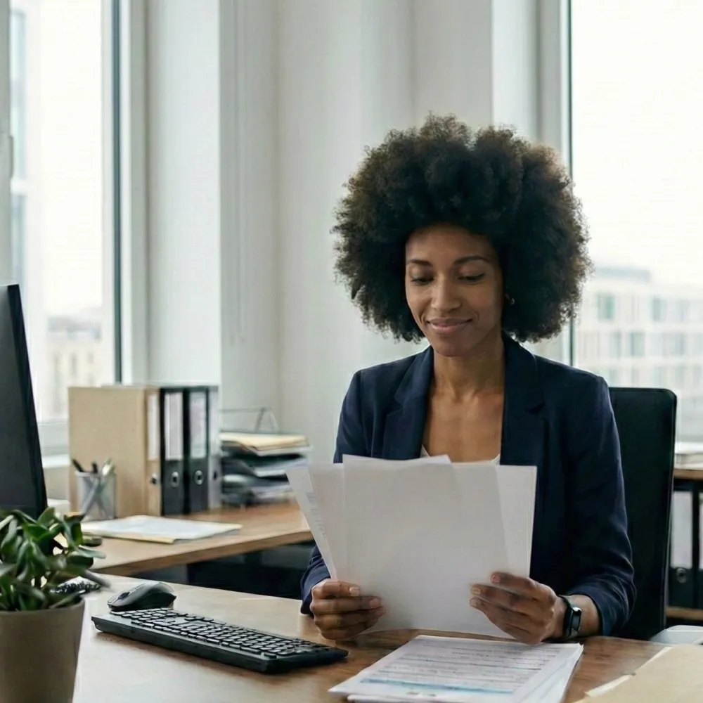 Responsable administratif consultant des documents de contrat partenaires dans interface AddWorking.